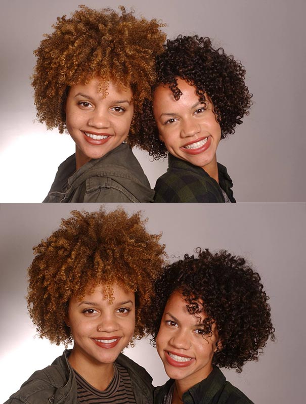 Curly girl client 1b