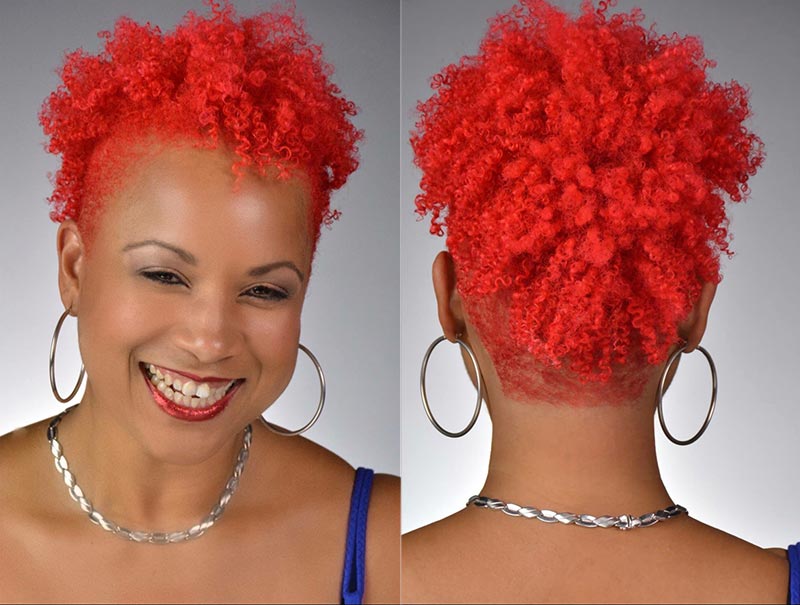 Curly girl client 4a